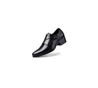 HJUGHPN Scarpe da uomo con tacco alto a punta, scarpe da uomo formali, con fibbia, scarpe Oxford da uomo (40 UK)