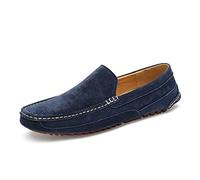 HJUGHPN Scarpe formali da uomo in pelle da uomo scarpe casual in pelle da uomo (blu, 40 UK)