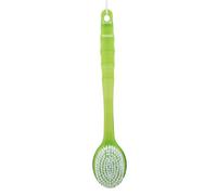 HJUGHPN Spazzola per il corpo con manico lungo in plastica per vasca da bagno e doccia, spazzola per la pulizia della pelle, accessori per il bagno, strumento di pulizia (verde)