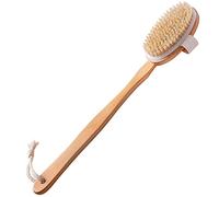 HJUGHPN Spazzola per il corpo Spazzola per il corpo Spazzola esfoliante per la pelle secca, Scrubber per la schiena con manico per la doccia, spazzola asciutta per la cellulite