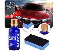 Hjuns, liquido anti-graffio per la lucidatura di auto e moto; per proteggere la vernice, super idrorepellente, rivestimento effetto vetro