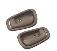 HJWNydmvx 2 pezzi maniglie per porte interne anteriore posteriore conducente passeggero beige marrone chiaro set 69206-02050 compatibile con CE LE 1998-2002