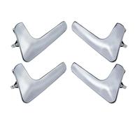 HJWPD 4 Pezzi Leva Maniglia Portiera Auto Cromata Anteriore Posteriore Sinistra Destra Per Seat Per Ibiza Per Cordoba 1993-2002 6K0837114 Maniglie
