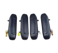 HJWPD Maniglia Esterna Cromata Porta Anteriore Posteriore Sinistra Destra 4 Pezzi Per Mitsubishi Per Montero Per Pajero 1992-2000 Maniglie(Black)