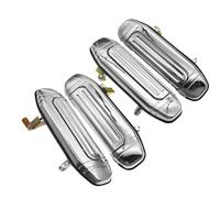 HJWPD Maniglia Esterna Cromata Porta Anteriore Posteriore Sinistra Destra 4 Pezzi Per Mitsubishi Per Montero Per Pajero 1992-2000 Maniglie(Silver)