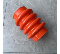 HJXcTRH 1PC in Poliuretano Jumping Jack Soffietto Boot Compatibile con WM Rammer Compactor Tamper ID 10.5CM X 21CM(Red)