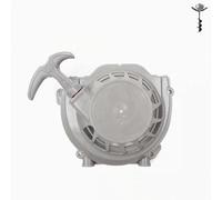 HJXcTRH Avviamento a Strappo Avviamento a Strappo Compatibile con 1E48F 48F 63cc 6300 Coclea di Terra Post Hole Digger Motore a 2 Tempi Parti di Motore(1 Piece)