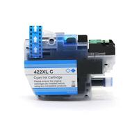 HJXcTRH Capacità cartucce d'inchiostro LC422XL compatibili con le stampanti MFC-J5340DW MFC-J5740DW MFC-J5345DW MFC-J6540DW MFC-J6940DW(BLUE)