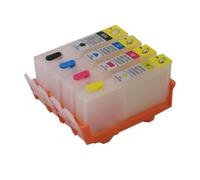 HJXcTRH Cartuccia di inchiostro riutilizzabile compatibile per 364 364 XL per Photosmart 5510 5511 5512 5514 5515 5520 5522 5524 6510 6512 6515
