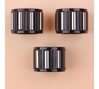 HJXcTRH Cuscinetti a Gabbia ad Aghi del pistone da 3 Pezzi compatibili con i Modelli di motoseghe MS660 MS640 064 066 TS700 MS 660 640 TS 700 Pezzi di Ricambio 9512 003 3281