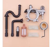 HJXcTRH Ingranaggio a Vite Senza fine oliatore Pompa Olio Compatibile con la Parte della Linea del Carburante della Motosega MS360 036 MS 360 PRO