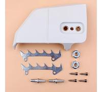 HJXcTRH Kit di Borchie Dadi per Dadi della Barra del paraurti del paraurti della Frizione Compatibile con Le Parti della Motosega S 017 018 021 023 025 MS170 MS180 MS210 MS230 MS250