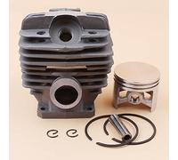 HJXcTRH Kit di Montaggio pistone Cilindro da 48 mm Compatibile con Motore per Motosega S 034 036 MS360 MS340 11250201206 1125 020 1206