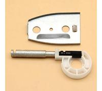 HJXcTRH Kit Piastra Barra Guida Trasmissione Pompa Olio Compatibile con Parti del Motore per Motosega 50 51 55 EPA EU1 55 EAP