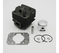 HJXcTRH Kit pistone Cilindro da 34 mm Compatibile con Pezzi di Ricambio Compatibile con siepi TL26 CG260 1E34F 26CC