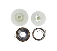 HJXcTRH Kit puleggia Easy Start da 3 Pezzi con 2 Molle Compatibile con Parti di Ricambio per Motosega elettrica 4500 5200 5800 45cc 52cc 58cc