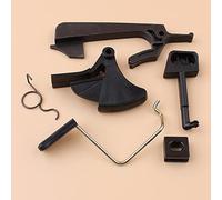 HJXcTRH Kit - strozzatore con Blocco Molla grilletto acceleratore Compatibile con Parti di Ricambio per Motosega 142 137 136 141 36 41