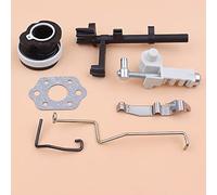 HJXcTRH Kit tendicatena collettore di aspirazione Albero Interruttore acceleratore Kit - strozzatore Compatibile con motoseghe a Gas MS180 MS170 MS180 MS170 018 017