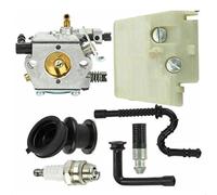 HJXcTRH Set carburatore da 7 Pezzi Compatibile con Motosega S 024 026 MS240 MS260 Tosaerba WT-194