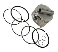 HJXcTRH Set Fasce Elastiche Standard da 60 mm compatibili con Il Motore GX120 13101-ZH7-010 Compatibile con Pezzi di Ricambio del Motore