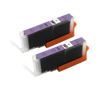 HJXcTRH Sostituzione compatibile della cartuccia d'inchiostro 580XXL 581XXL per PGI-580XXL CLI-581XXL TS8150 TS8151 TS8152 TS9150 TS9155 TS6250 TS8250 TS8251(2PCS CLI-581XL PB)