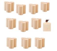 HJYDGJ 30 piccoli diffusori di aromi in legno per contro le zanzare, mini diffusori in legno per oli essenziali, diffusore di oli essenziali, pietra profumata fatta a mano, diffusore di profumi, in