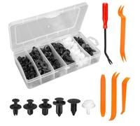 HJYIMYI 105 Pezzi Rivetti Plastica Auto Kit Clip Fissaggio