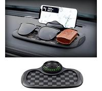 HJYOUXUAN Tappetino Antiscivolo Auto per Mini Aceman, Supporto Telefono Girevole a 360°, Tappetino in Silicone Universale per Cellulare, Occhiali, Chiavi