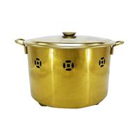 HJYryhyfddply Bruciatore di Carta, Inceneritore da Giardino in Acciaio Inossidabile, Braciere da Esterno per Foglie, Carta, Legno