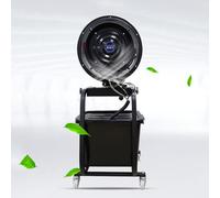 HJYryhyfddply Ventilatore Nebulizzatore Portatile con Serbatoio d'Acqua da 42 L/11 Galloni, 3 Impostazioni di velocità, Ventilatore a Piantana per Esterni