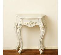 HJYXXSR Consolle da ingresso vintage - Stile vittoriano - Tavolino da ingresso per corridoio e foyer con gambe - Mobili decorativi - Espositore elegante Gold trim 60 * 25 * 76cm/23.6 * 9.8 * 29.9in