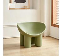 HJYXXSR Sedie a Sdraio Creative Monoposto, Realizzate in Materiale PE, Sgabelli con Gambe di Elefante, Semplici Sedie per Bambini, Adatte a Soggiorni, Camere da Letto, Studi Green S