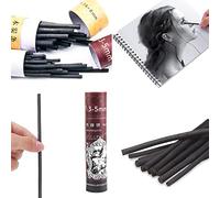 HJYZY 25 pezzi di carbone di vimini per disegnare e disegnare 3-5 mm