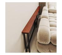 HJZALMI Consolle Lunga, Scaffali Autoportanti in Legno Massello, Scaffale Portaoggetti Terra, Mobiletto Organizer Posizionare Dietro Il Divano Corridoio, Soggiorno(150x15x65cm)