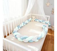 HJZPWB Serpente Letto Cuscino, Letto A Treccia Cuscino, Paracolpi Sponda Sponde Anticaduta, Cuscino Decorativo, Protezione Anticaduta Traspirante E Delicata sulla Pelle,A13,100cm