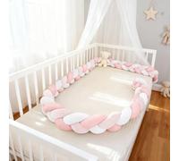 HJZPWB Serpente Letto Cuscino, Letto A Treccia Cuscino, Paracolpi Sponda Sponde Anticaduta, Cuscino Decorativo, Protezione Anticaduta Traspirante E Delicata sulla Pelle,A27,500cm