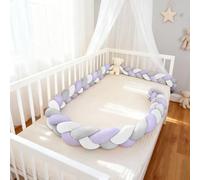 HJZPWB Serpente Letto Cuscino, Letto A Treccia Cuscino, Paracolpi Sponda Sponde Anticaduta, Cuscino Decorativo, Protezione Anticaduta Traspirante E Delicata sulla Pelle,A14,350cm