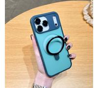 HJZSZX Custodia di ricarica wireless di lusso con supporto ad anello magnetico per iPhone 16 ProMax (per iPhone 16 ProMax/4)