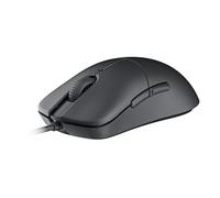 HK GAMING Mira XM1 - Mouse da gioco ultra leggero, 58 g, max 16000 cpi (1 kHz), cavo USB a 1 kHz, 6 pulsanti, impugnature antiscivolo (nero)