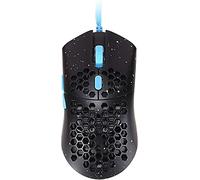 HK Gaming Sirius M - Mouse da gioco ultra leggero a nido d'ape, 54 g, 16000 cpi, cavo USB, 6 pulsanti programmabili, memoria integrata, impugnature antiscivolo, Sirius-M 16000cpi Phantom