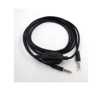 HK&Hanker Cavo di ricambio da 2 m compatibile con Logitech G Pro/G Pro X/G433/G233 - cavo audio da 3,5 mm con funzione mute e controllo