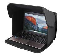 HK&Hanker Parasole per laptop, schermo per la privacy, cappuccio portatile pieghevole per laptop, borsa per laptop da lavoro all'aperto