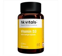 hk vitals Vitamina D3 60 capsule supportano la salute delle ossa, la forza...