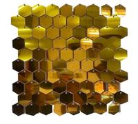 HKABCXT Paillettes Shimmer Wall Sfondo 12/16/18 Pannelli di Sfondo con Paillettes esagonali for Decorazioni da Parete for Matrimoni, Feste Compleanno, fondali Scintillanti, 30x30 cm(Color 7,18pcs)