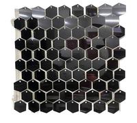 HKABCXT Paillettes Shimmer Wall Sfondo 12/16/18 Pannelli di Sfondo con Paillettes esagonali for Decorazioni da Parete for Matrimoni, Feste Compleanno, fondali Scintillanti, 30x30 cm(Color 3,12pcs)