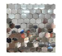 HKABCXT Paillettes Shimmer Wall Sfondo 12/16/18 Pannelli di Sfondo con Paillettes esagonali for Decorazioni da Parete for Matrimoni, Feste Compleanno, fondali Scintillanti, 30x30 cm(Color 2,18pcs)