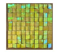 HKABCXT Paillettes Shimmer Wall Sfondo 6/12/24 Pezzi Pannelli da Parete con Sfondo Glitterato colorato, Pannelli Quadrati Dorati Lucidi, sfondi for Feste di Compleanno e Matrimoni(Pink,12 PCS)