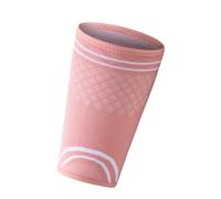 HKABCXT Supporti Coscia Manicotto di compressione elastico for la coscia da 1 pezzo, caratterizzato un design antiscivolo sulla parte superiore della gamba lavorato a maglia(Pink,L)