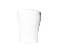 HKABCXT Supporti Coscia Manicotto for la coscia for dimagrire, supporto for tutore for gambe con avvolgimento della a compressione sportiva(1 PC White,M)