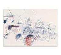 HKAHF AJWUQ Cy Twombly Poster Potrei Fare Quella Arte della Parete Cy Twombly Pittura Arte Contemporanea Stampe su Tela Cy Twombly Immagini per Home Decor 15x20cmx1 Senza Cornice